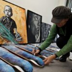 JEF AEROSOL Deck'On Street Art signé