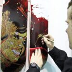 SUNSET Deck’On Street Art Signé