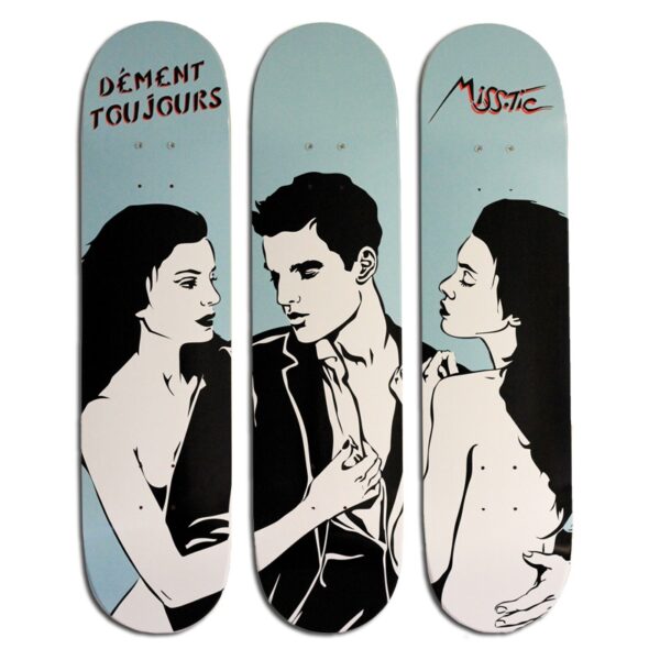MISS.TIC Deck’On Street Art Signé