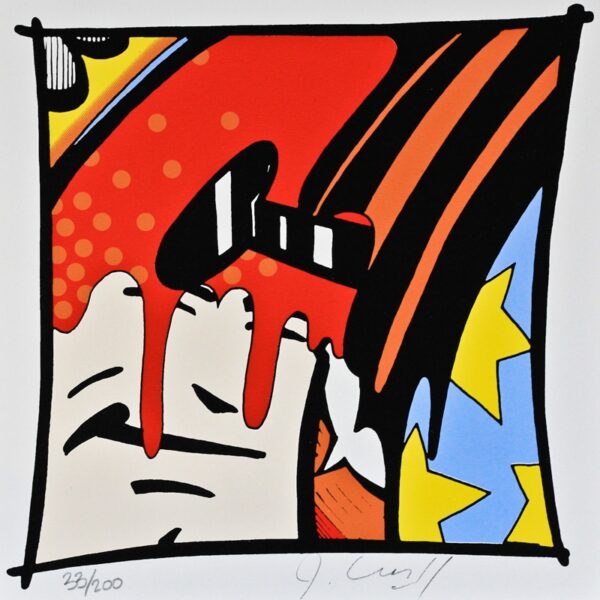 Sérigraphie de CRASH