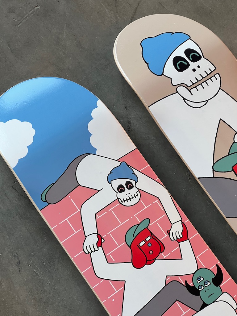 JUN OSON Deck'On - 2 skateboards